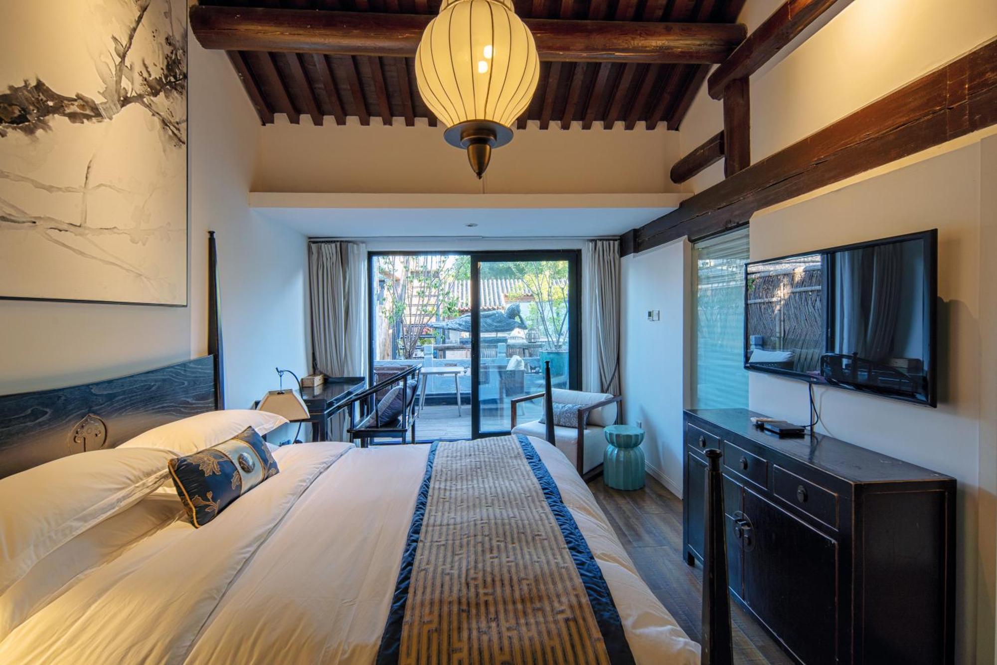 Beijing Le Zai Nan Luo Gu Xiang Wang Fu Jing Forbidden City Courtyard Hotel&Free Laundry Service&Free Coffee And Dumpling Experience Service Dış mekan fotoğraf