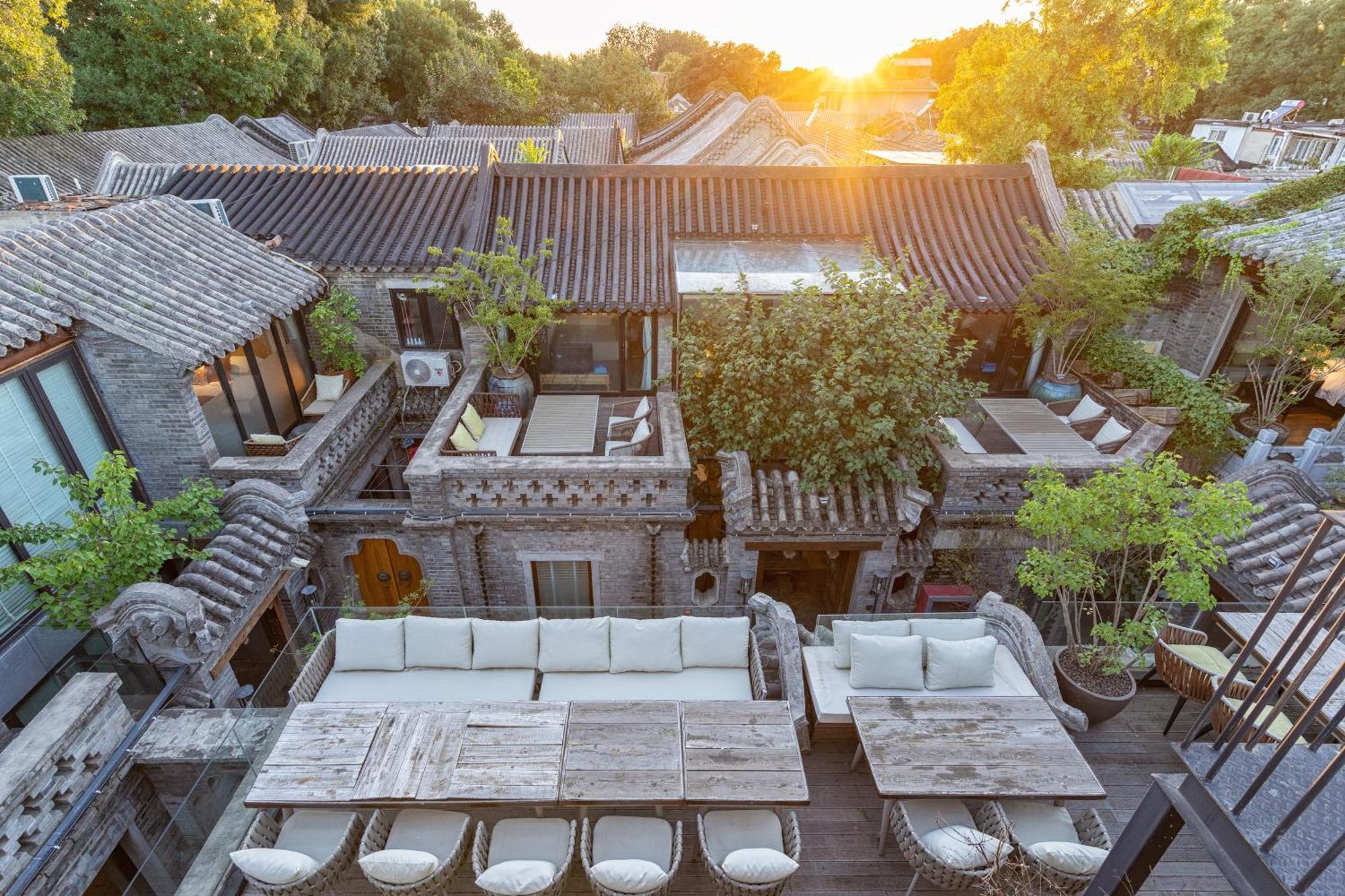 Beijing Le Zai Nan Luo Gu Xiang Wang Fu Jing Forbidden City Courtyard Hotel&Free Laundry Service&Free Coffee And Dumpling Experience Service Dış mekan fotoğraf