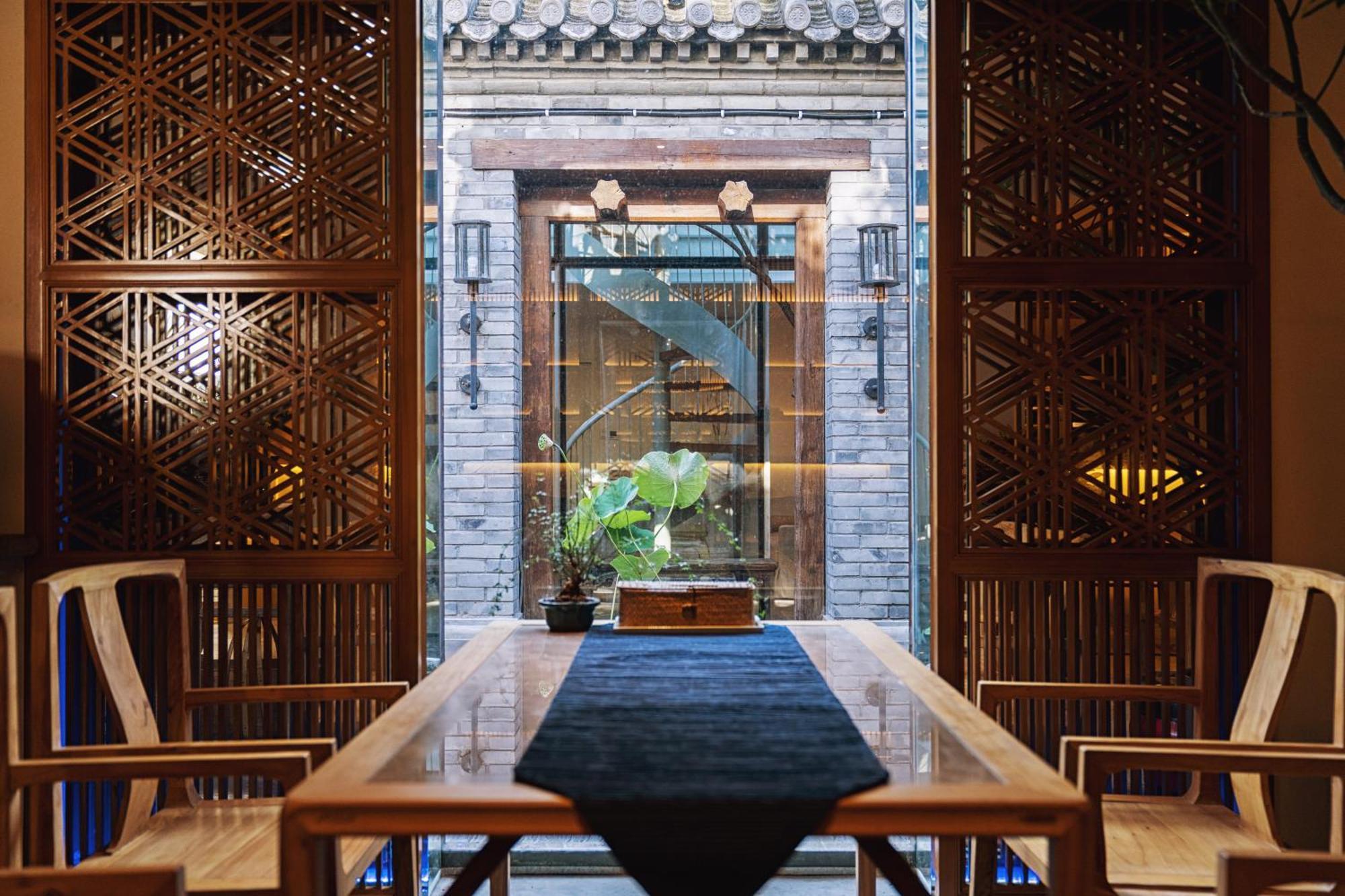 Beijing Le Zai Nan Luo Gu Xiang Wang Fu Jing Forbidden City Courtyard Hotel&Free Laundry Service&Free Coffee And Dumpling Experience Service Dış mekan fotoğraf