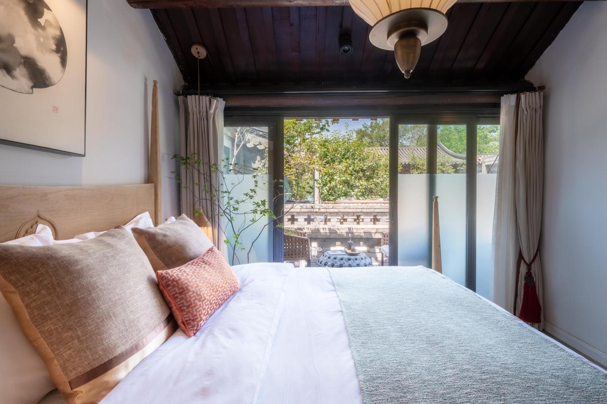 Beijing Le Zai Nan Luo Gu Xiang Wang Fu Jing Forbidden City Courtyard Hotel&Free Laundry Service&Free Coffee And Dumpling Experience Service Dış mekan fotoğraf